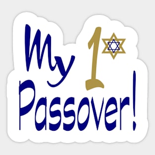 My First Passover! Sticker